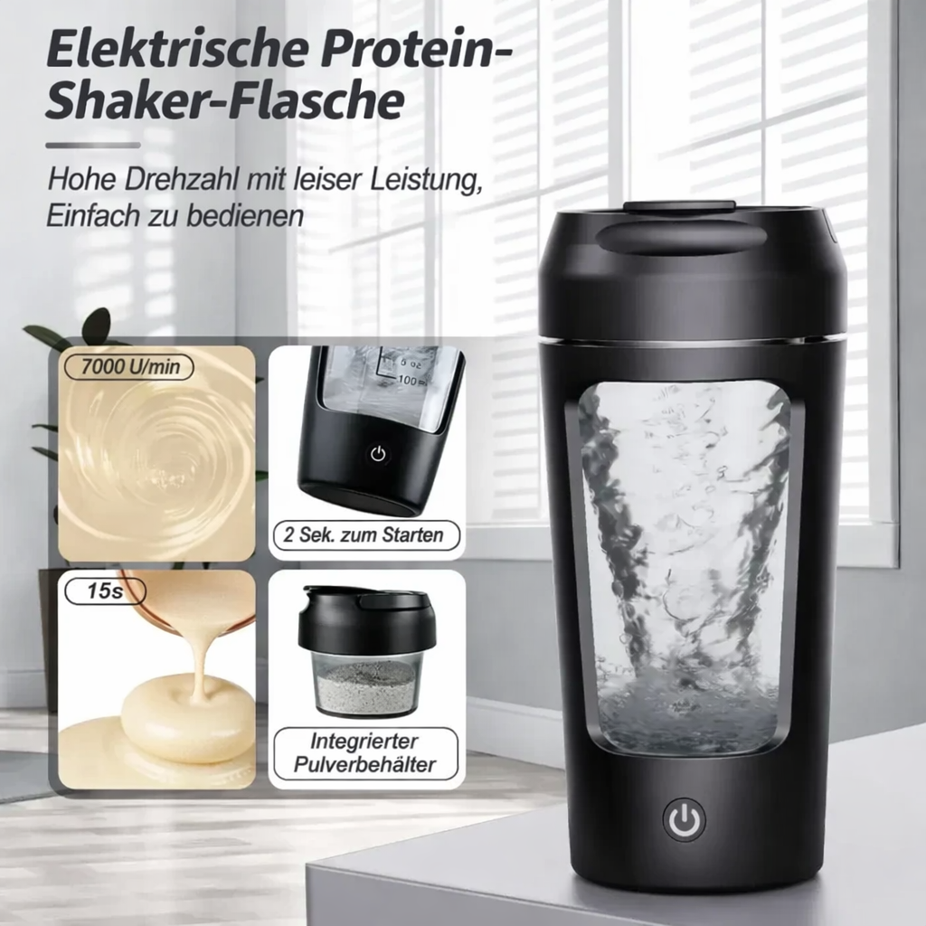 Bouteille de Mélangeur de Protéines Électrique | Tasse Secoueuse Auto-Mélangeante | Tasse Mixeur USB
