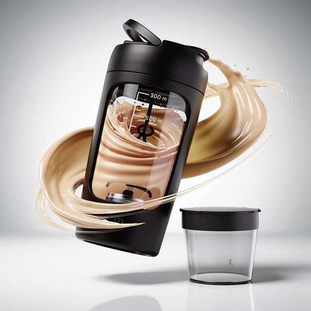 Bouteille de Mélangeur de Protéines Électrique | Tasse Secoueuse Auto-Mélangeante | Tasse Mixeur USB