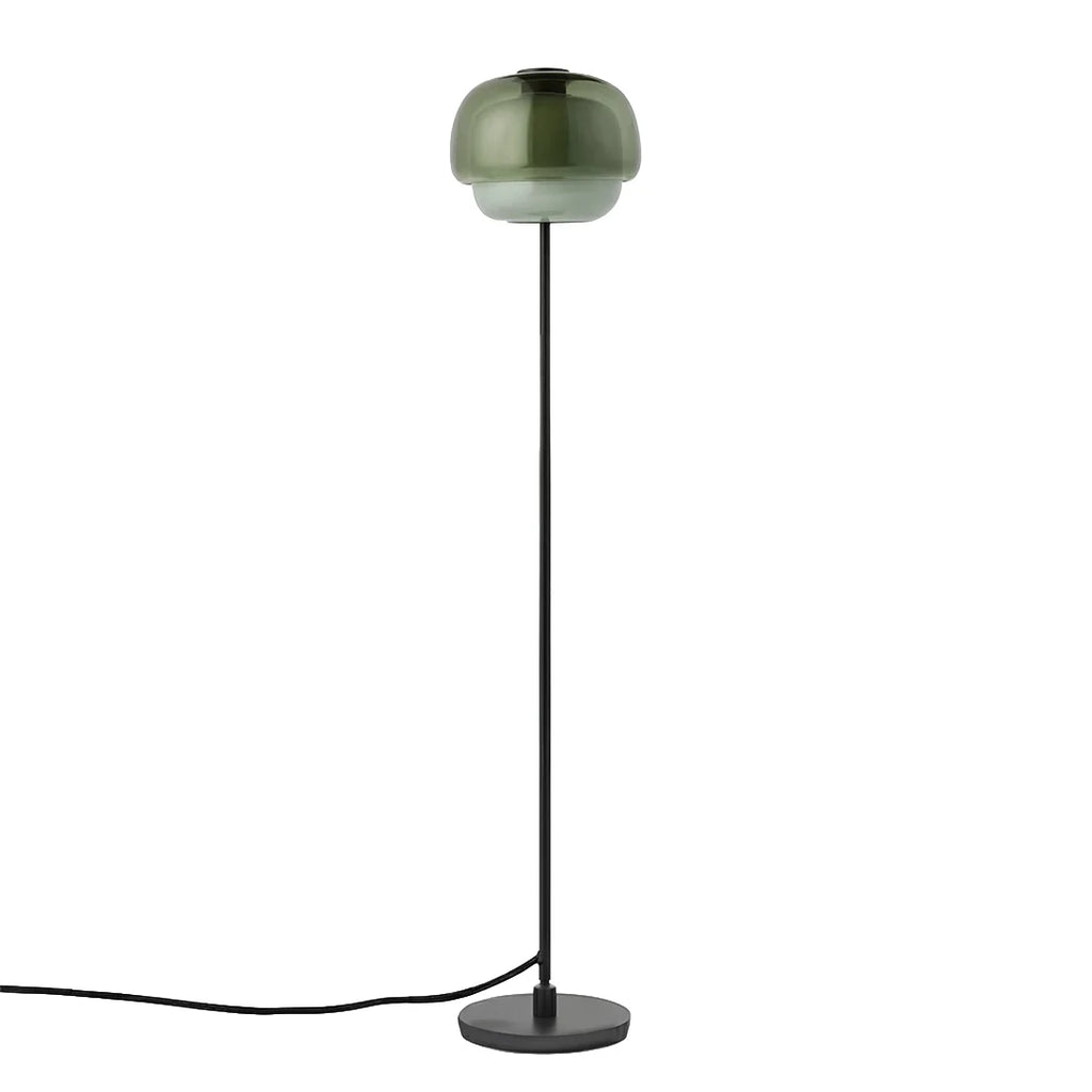 Lampe de Sol en Verre Colorée Moderne – Lampe de Design Élégante avec Éclairage Ambiant