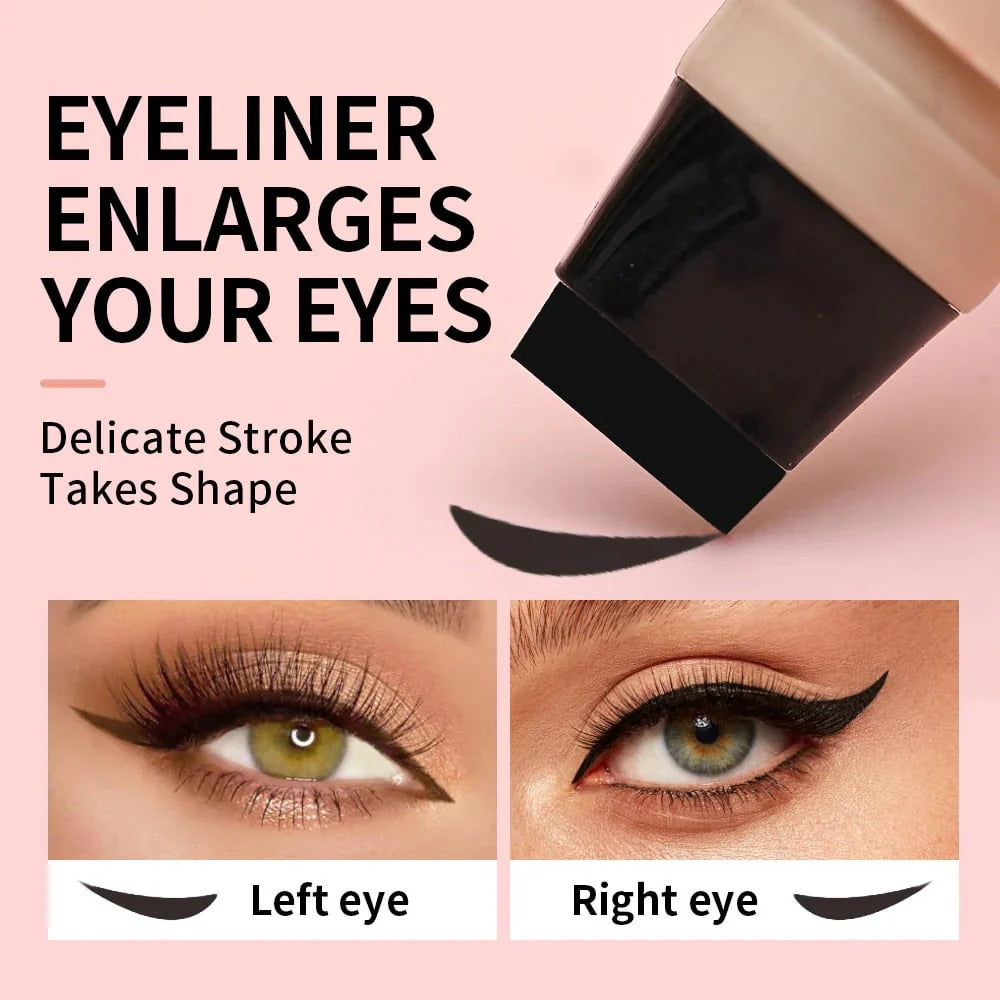 Stylo Tampon Eyeliner Waterproof | Longue Durée | Effet Aile