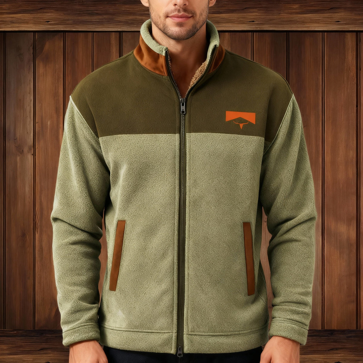 Veste en Fleece Merino pour – Veste d'Extérieur Légère et Chaude