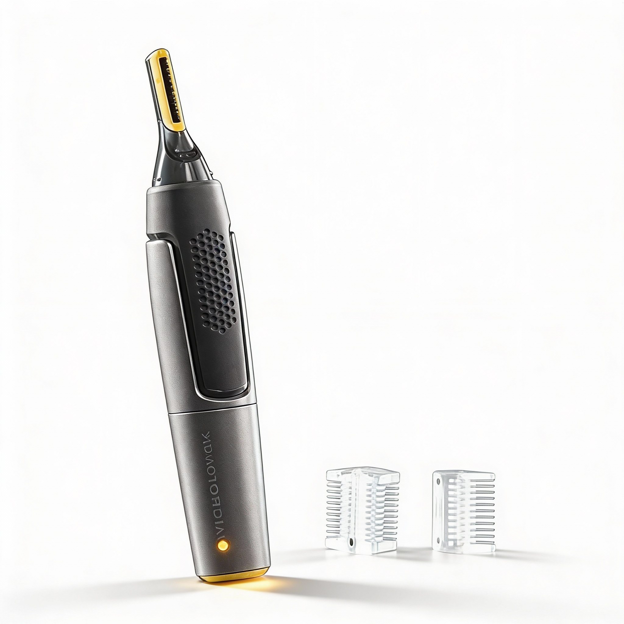 Brehn | Tondeuse de précision ultrafine | Lames à micro-oscillation | Technologie en acier inoxydable titane | Éclairage LED intégré | Design ergonomique