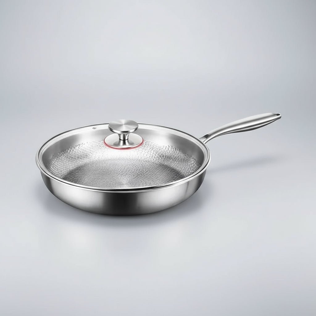 Poêle Antiadhésive en Titane du Chef pour une Cuisine Sans Effort