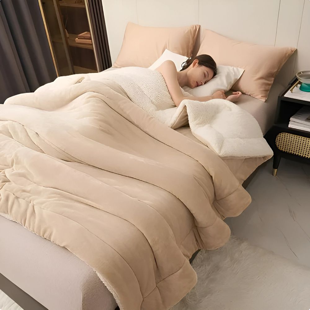 SoftHug - Couverture en polaire luxueuse et chaude