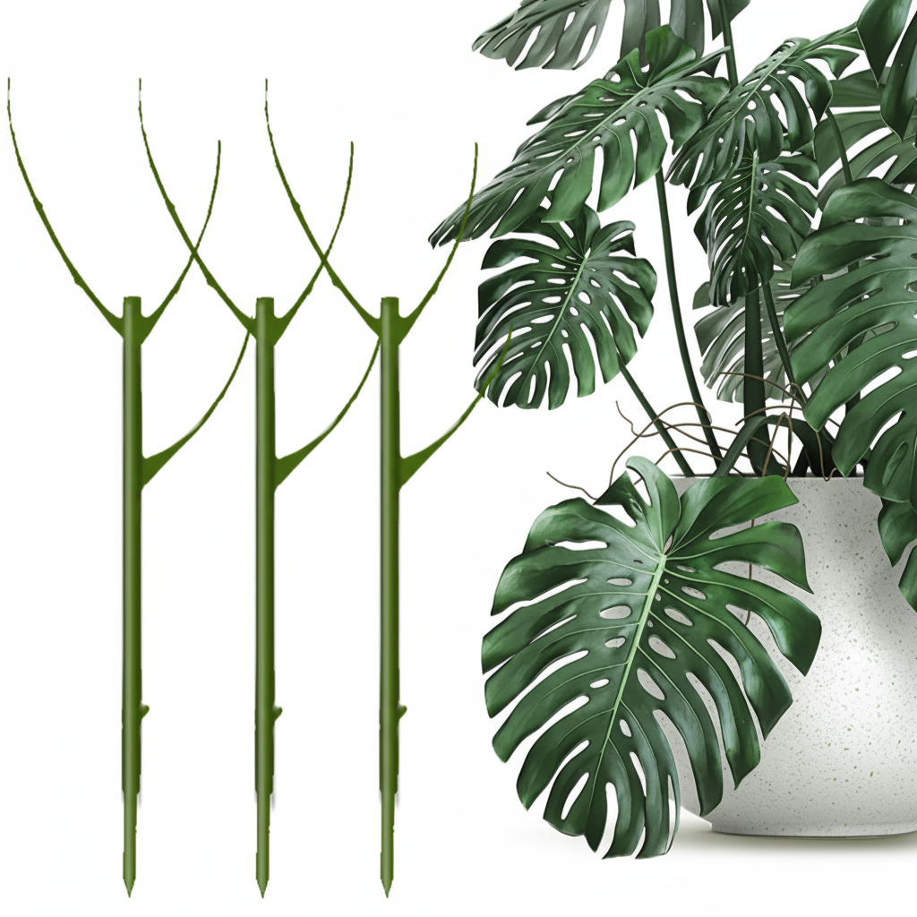 GardenGuard - Anneaux de Support Empilables pour Plantes Florissantes