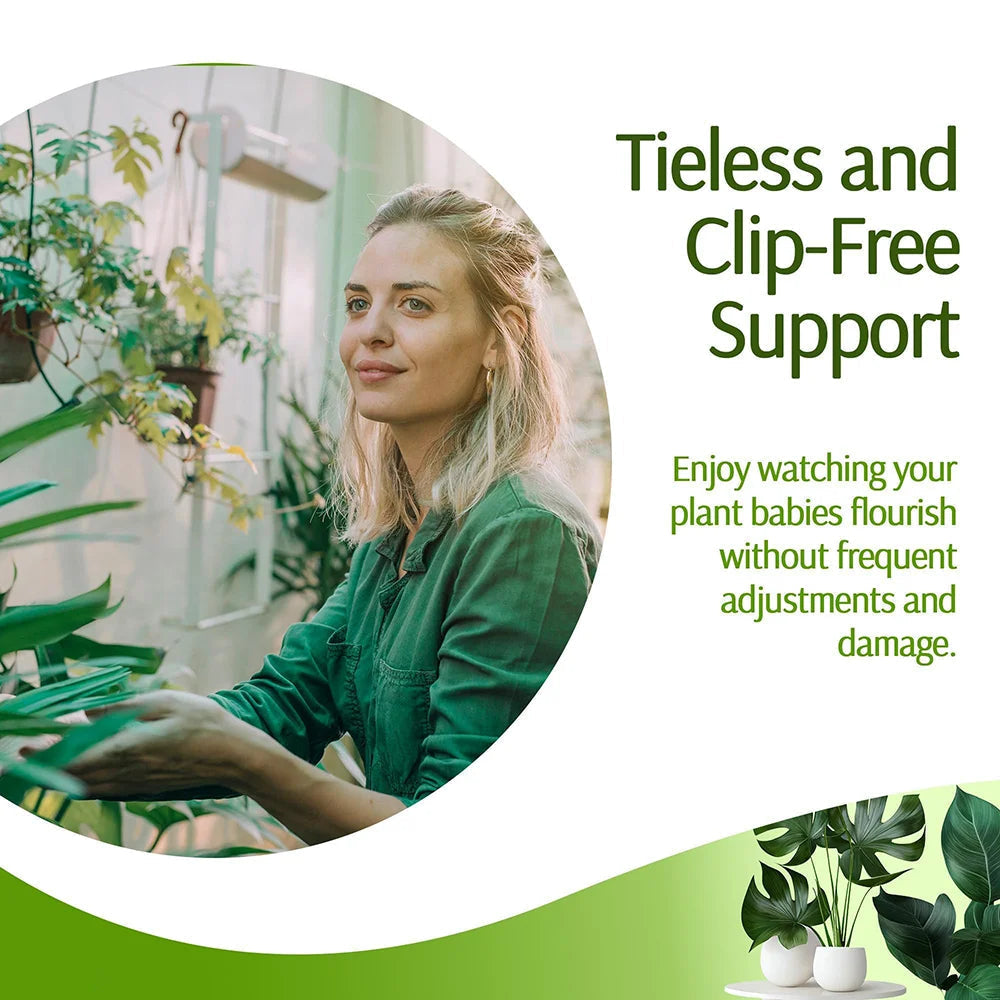 GardenGuard - Anneaux de Support Empilables pour Plantes Florissantes