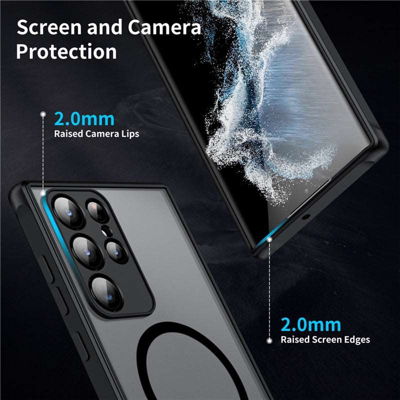 Sandsberg | Coque magnétique pour Samsung | Protection antichoc | Plusieurs couleurs