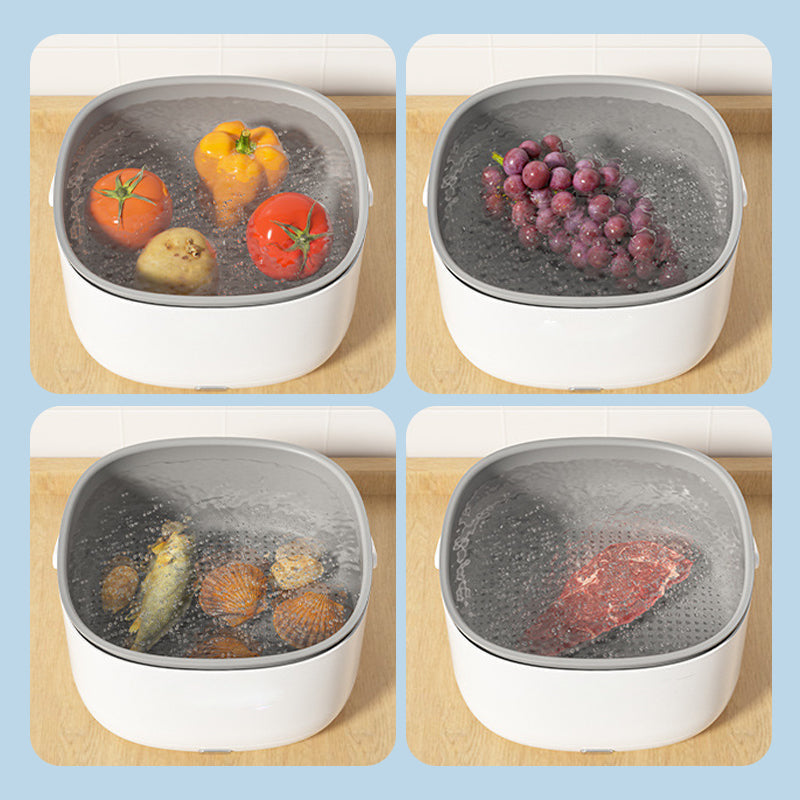 EcoPure Nettoyeur Ultrasonique de Fruits et Légumes pour une Alimentation Saine