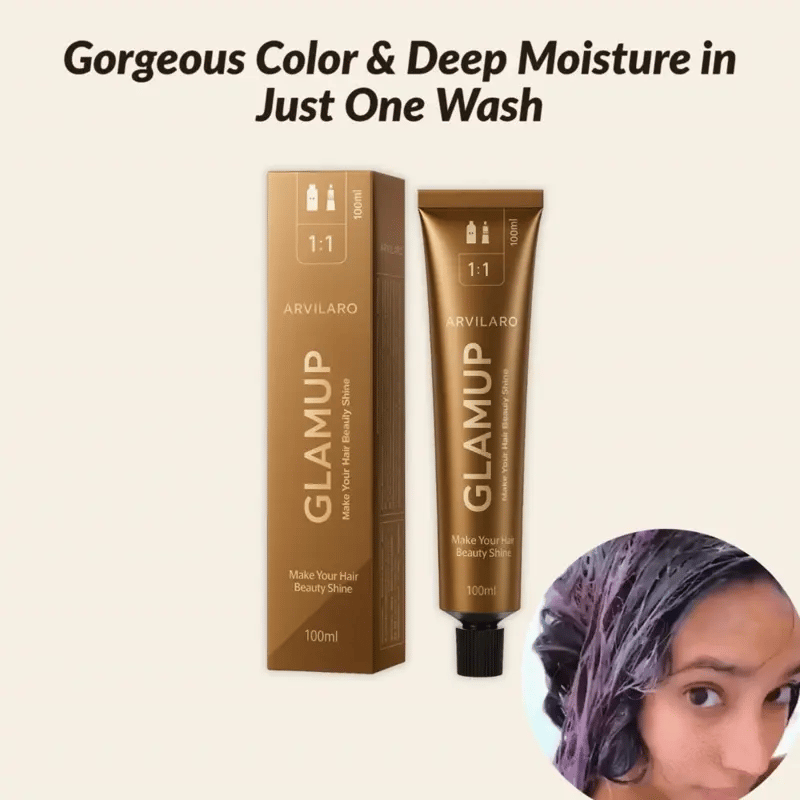 1+1 GRATUIT | GlamUp™ Teinture Capillaire Nourrissante Non-Décolorante