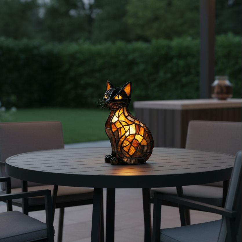 FELILUX – Lampe de nuit LED pour chat ludique avec lumière d'ambiance douce
