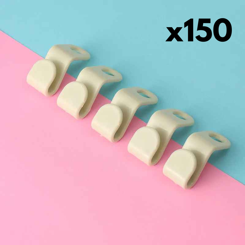 Crochets de Placard GlideHold® : Crochets à Vêtements Cascadeurs Économiseurs d'Espace et Tire-Hanger