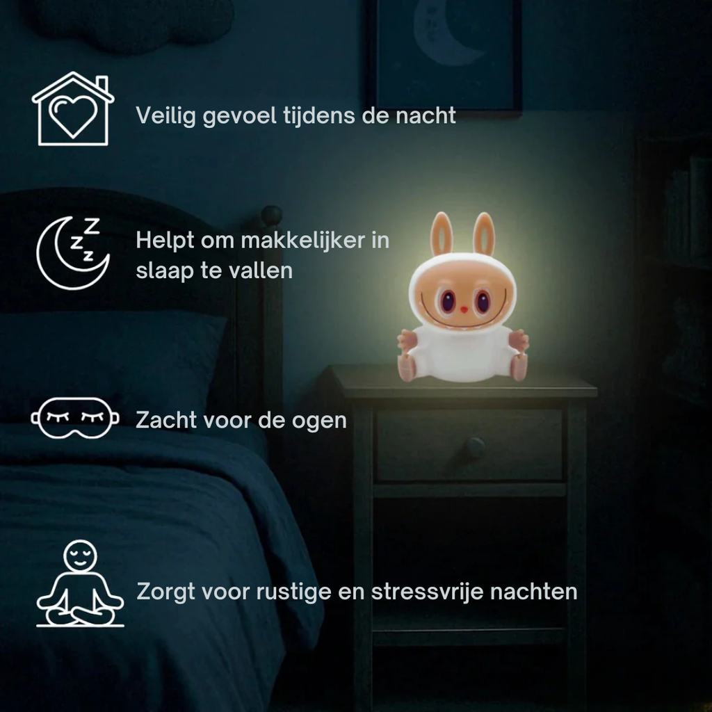 LabuLight - Lampe de Nuit Pour une Ambiance et des Nuits Calmes
