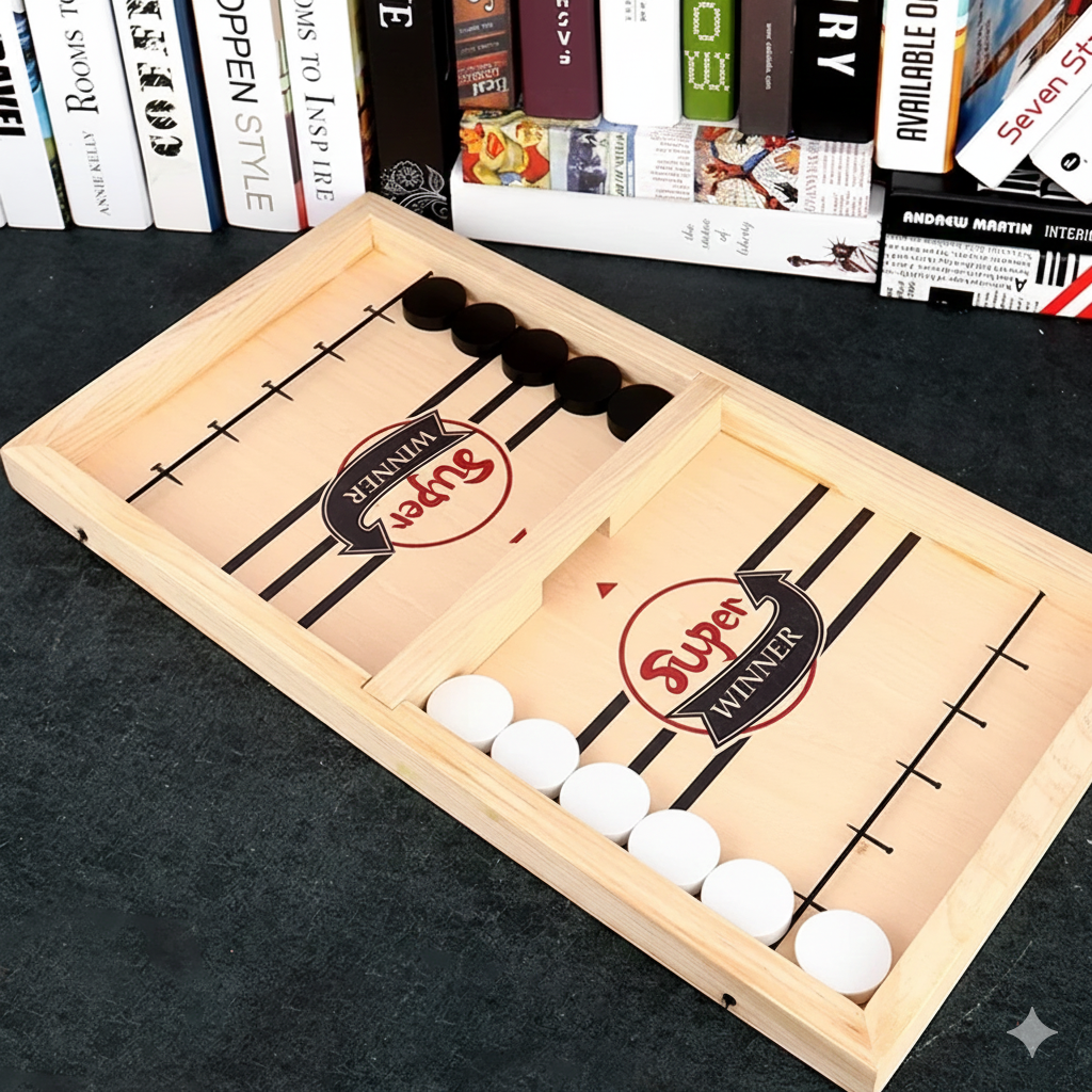 Kletshuts™ Hockey - Jeu de Société Slingerhockey
