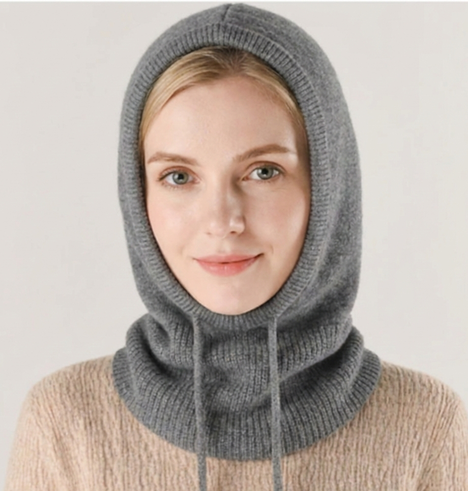 Bonnet en Cachemire Doux pour l'Hiver et le Temps Froid