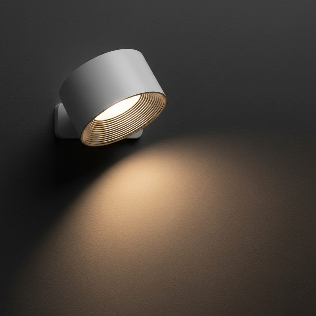Lampe Murale Sans Fil – Éclairage LED Rechargeable et Ajustable à 360°