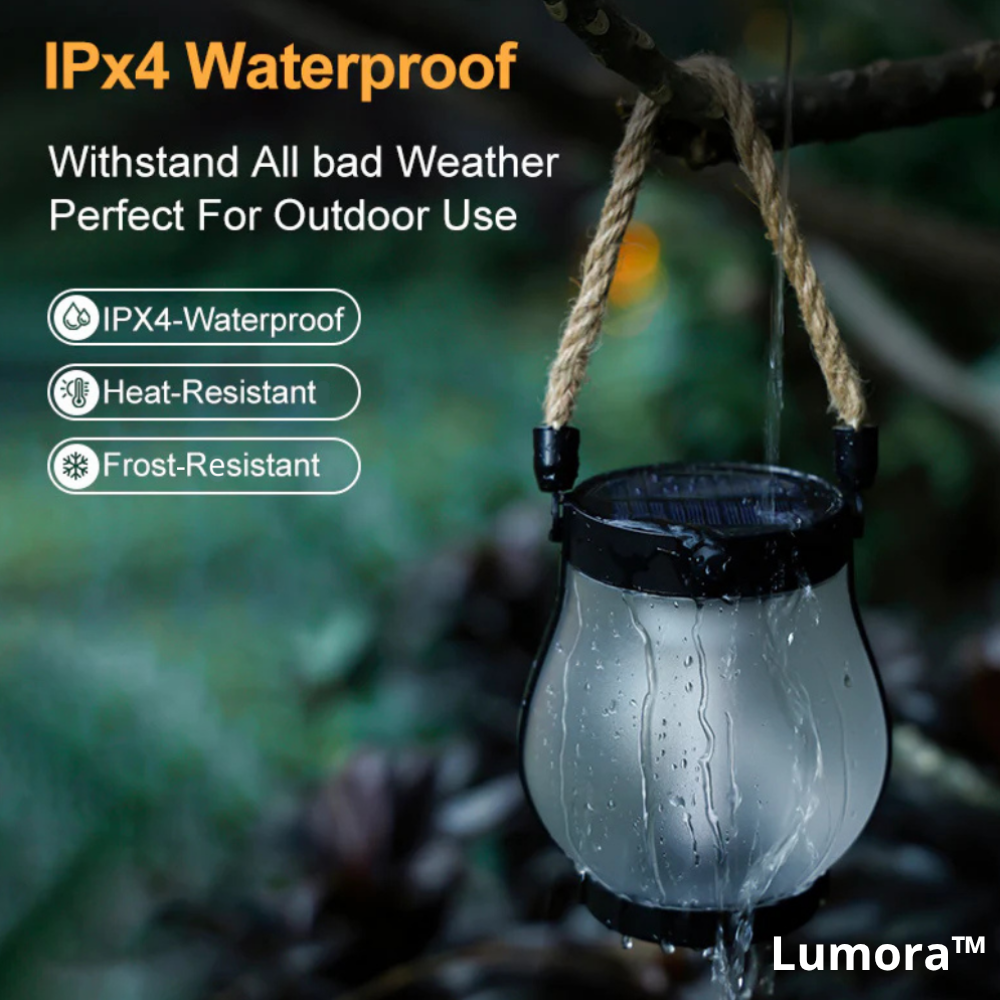 Lumora™ – Lanternes solaires pour l'extérieur