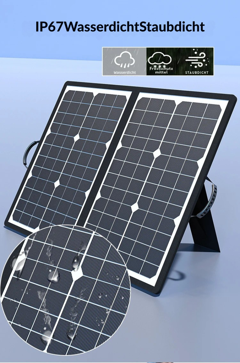 SolaraX 1000W Kit de Panneaux Solaires Pliables | Pack Complet avec MPPT & USB/Type-C | Pour Camping, Voiture, Bateau & Camping-Car