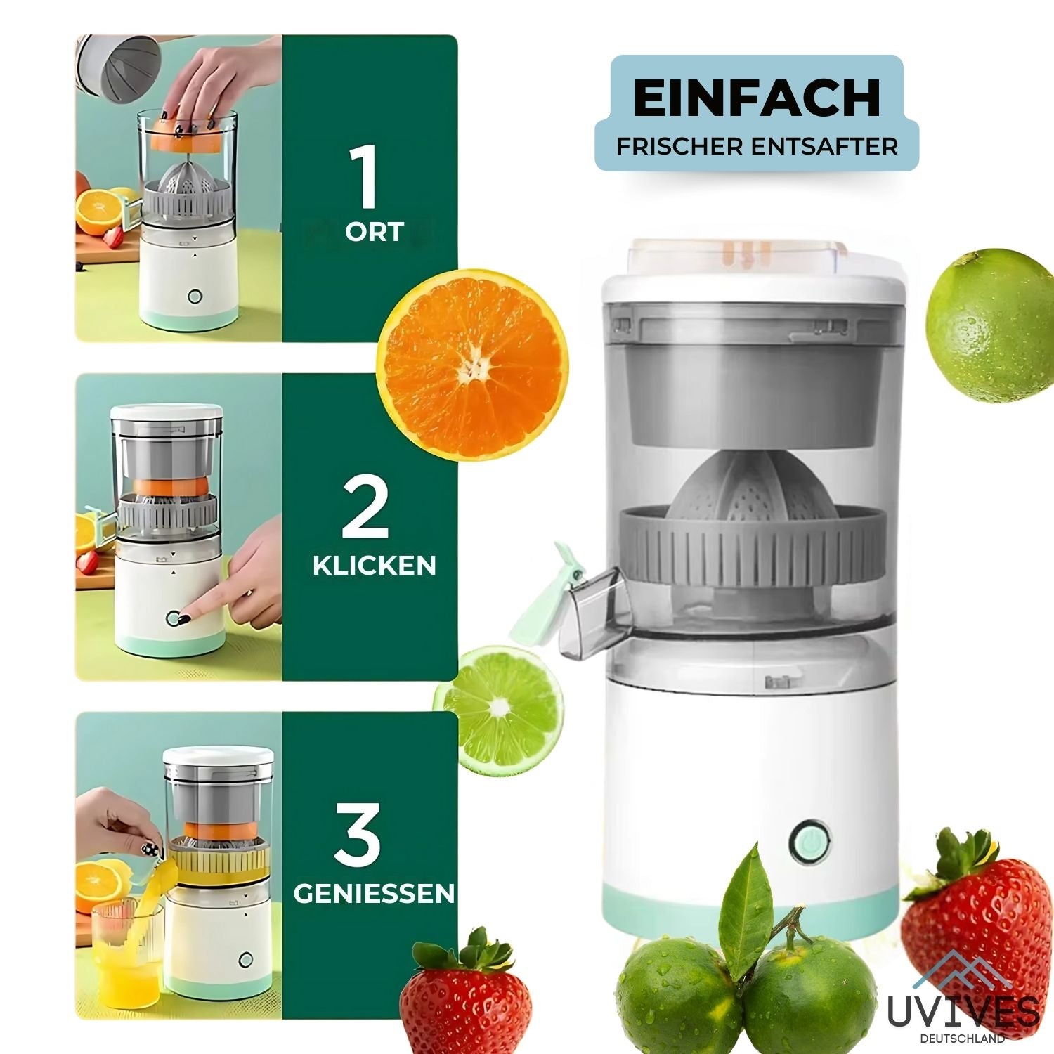 NutriSqueeze - Profitez de jus sains rapidement et facilement
