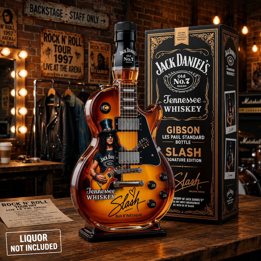 GuitarDecanter™ - Décanteur Décoratif Inspiré de la Guitare de Qualité Supérieure