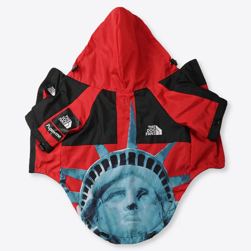 PawDry Veste Imperméable pour Chiens | Veste légère coupe-vent pour Bouledogues Français, Chihuahuas et autres