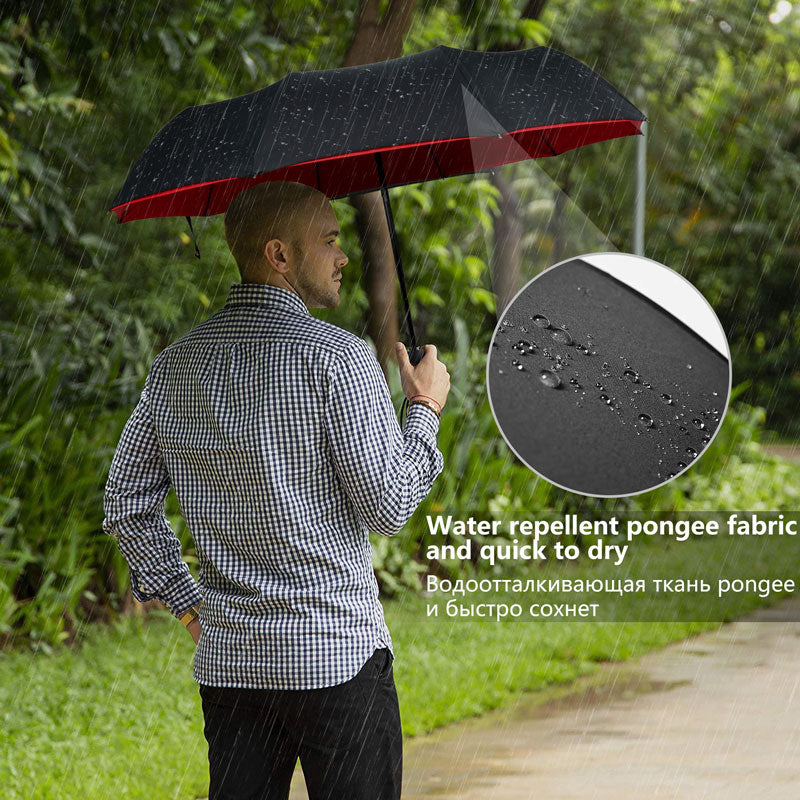 Skanto | Parapluie Tempête Résistant au Vent - Le Parapluie Qui Résiste à N'importe Quelle Tempête