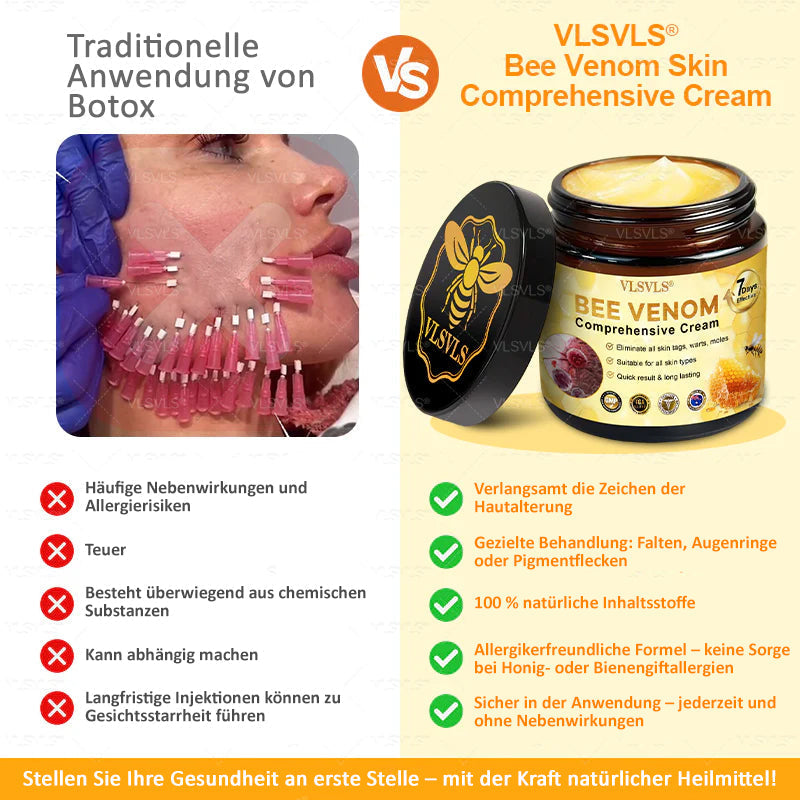 Crème Anti-Âge pour la Réparation et le Renouvellement de la Peau avec Formule de Peptides de Abeille