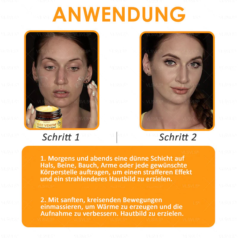 Crème Anti-Âge pour la Réparation et le Renouvellement de la Peau avec Formule de Peptides de Abeille