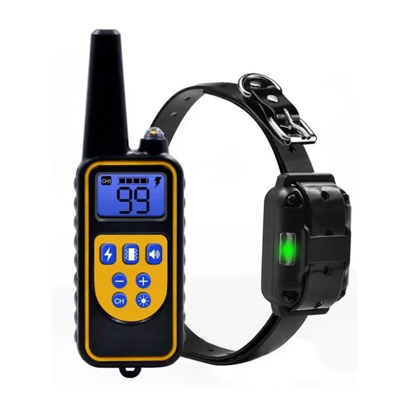 Collier Électrique pour Dressage de Chiens – Contrôle à Distance Sûr et Efficace