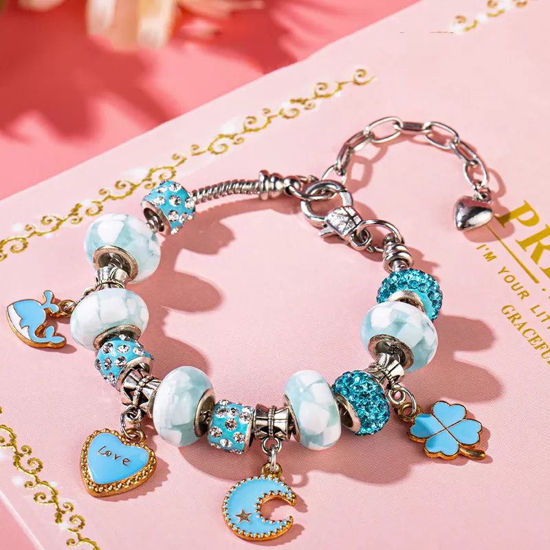 Jewelance™ BraceletKit - Kit de Création de Bijoux à Faire Soi-Même