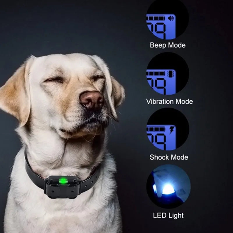 Collier Électrique pour Dressage de Chiens – Contrôle à Distance Sûr et Efficace