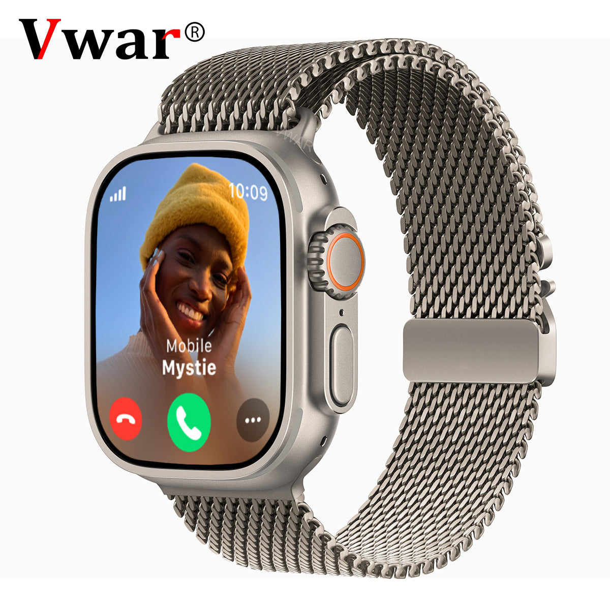 Hello Watch Series | Montre Intelligente avec Écran AMOLED & Connectivité 4G | Design Ultra-Mince pour un Accès Transparent