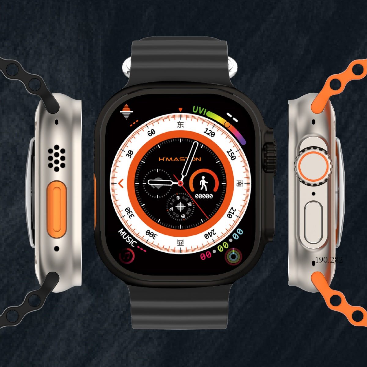 Hello Watch Series | Montre Intelligente avec Écran AMOLED & Connectivité 4G | Design Ultra-Mince pour un Accès Transparent
