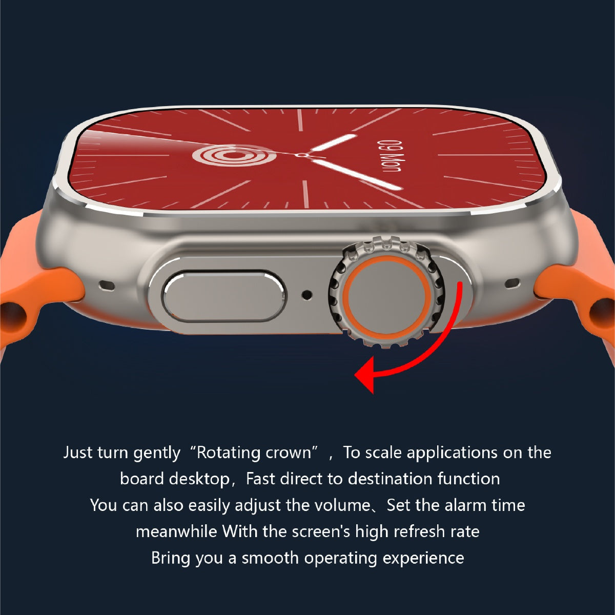 Hello Watch Series | Montre Intelligente avec Écran AMOLED & Connectivité 4G | Design Ultra-Mince pour un Accès Transparent