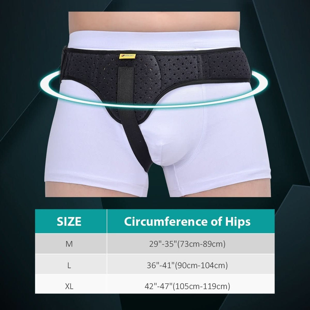 Ceinture de soutien inguinale pour hernie inguinale et soulagement de la douleur