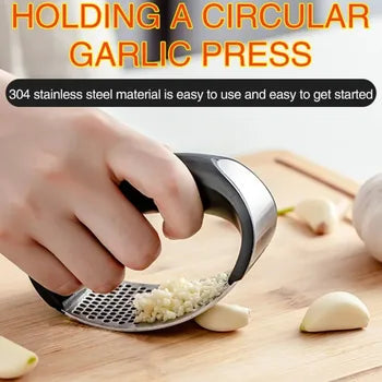 Globetrek° Presse-Ail : Presse-Ail Portable en Acier Inoxydable