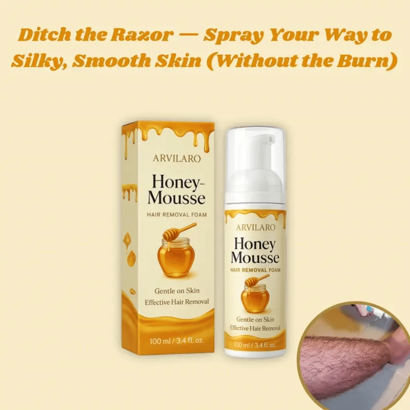 HoneyMousse™ — Découvrez une Peau Lisse et Sans Douleur qui Dure des Semaines