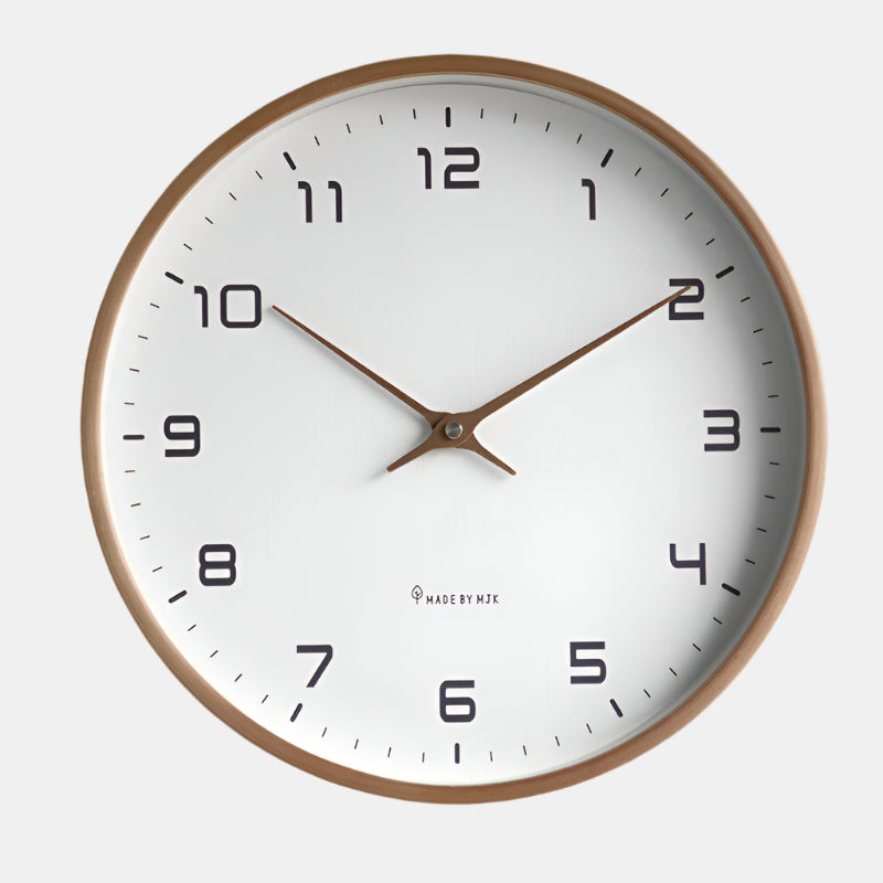Horloge Murale Analogique Minimaliste pour Intérieurs Modernes