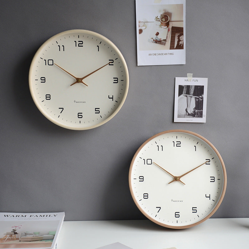Horloge Murale Analogique Minimaliste pour Intérieurs Modernes