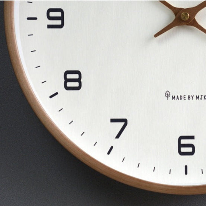 Horloge Murale Analogique Minimaliste pour Intérieurs Modernes