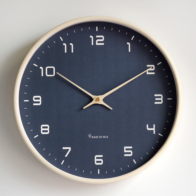 Horloge Murale Analogique Minimaliste pour Intérieurs Modernes