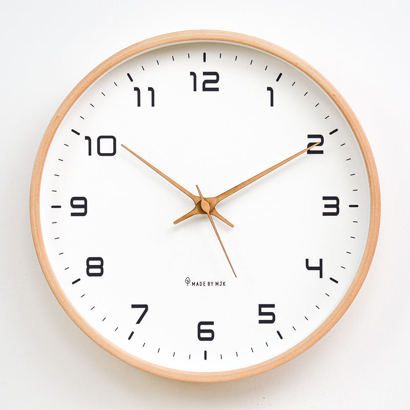 Horloge Murale Analogique Minimaliste pour Intérieurs Modernes