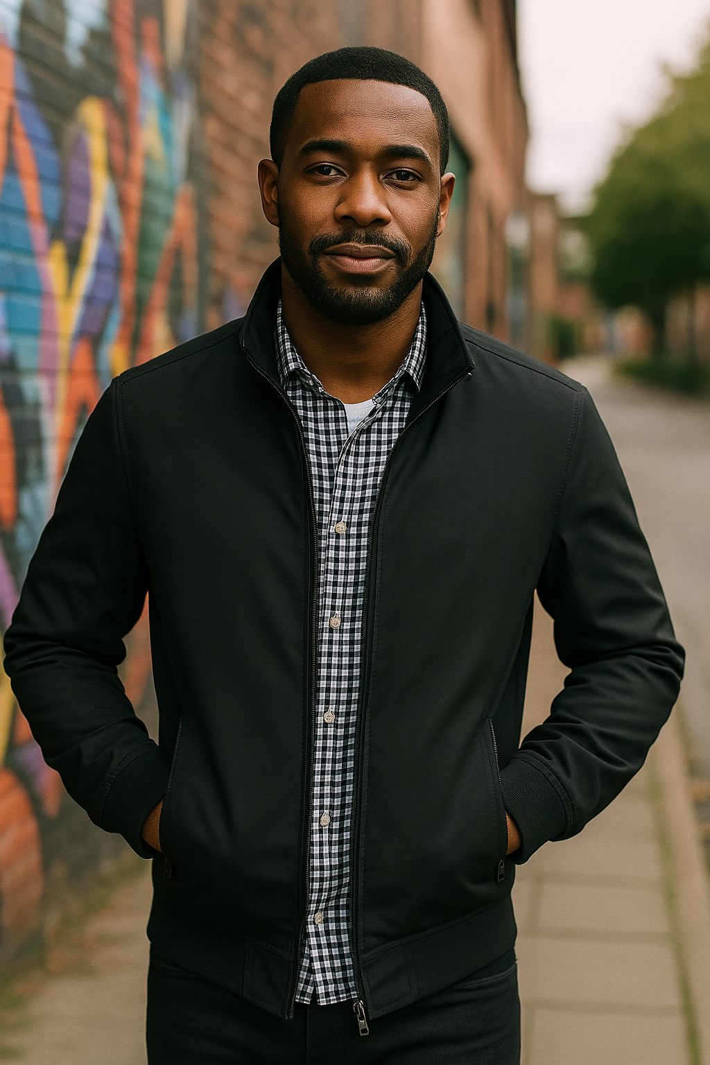 Veste Bomber Slim Fit pour Hommes – Légère, stylée et parfaite pour l'automne doré