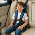 Siège Auto Portable pour Enfant avec Harnais de Sécurité à Cinq Points pour Voyage