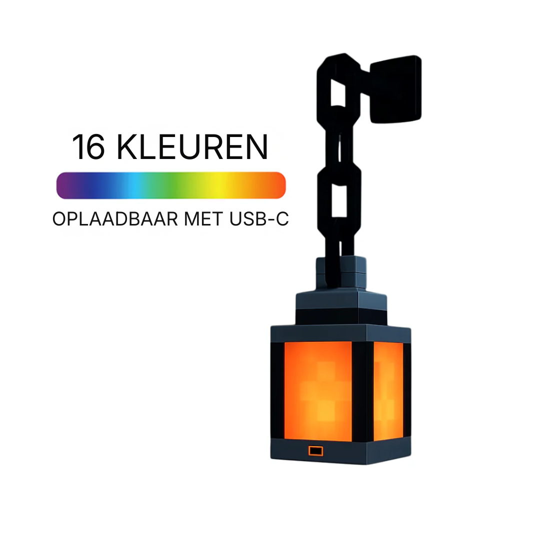 Lampe Minecraft - Pour de Vrais Gamers