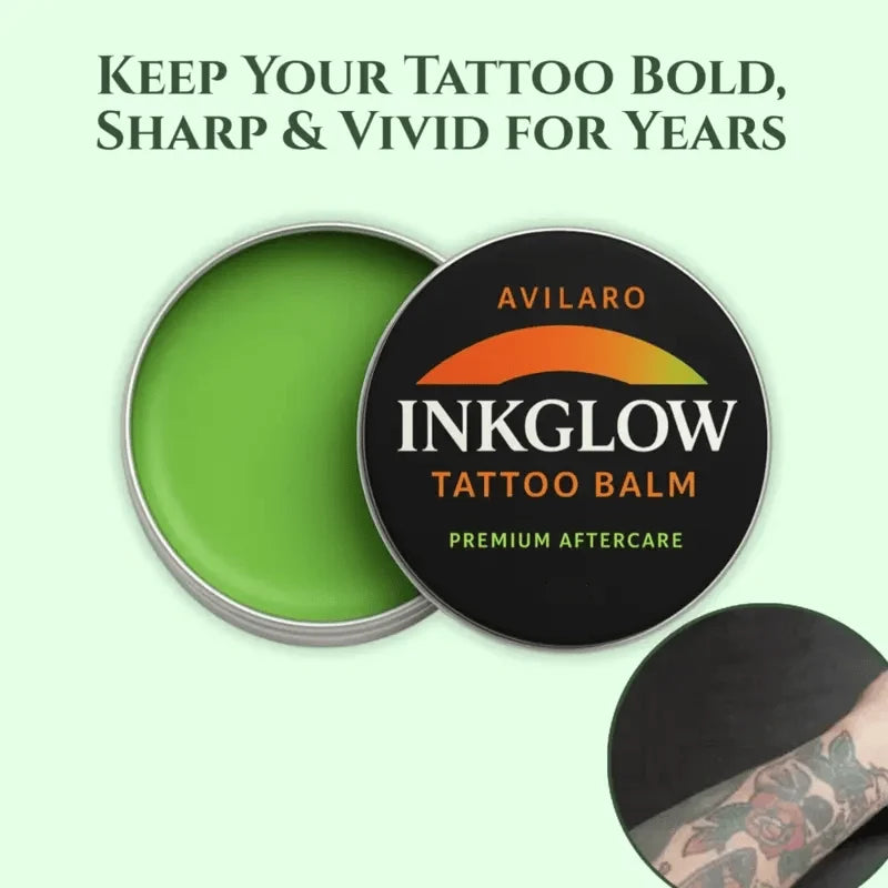 InkGlow™ – Éclaircissez, Soignez et Fixez la Couleur de Votre Tatouage