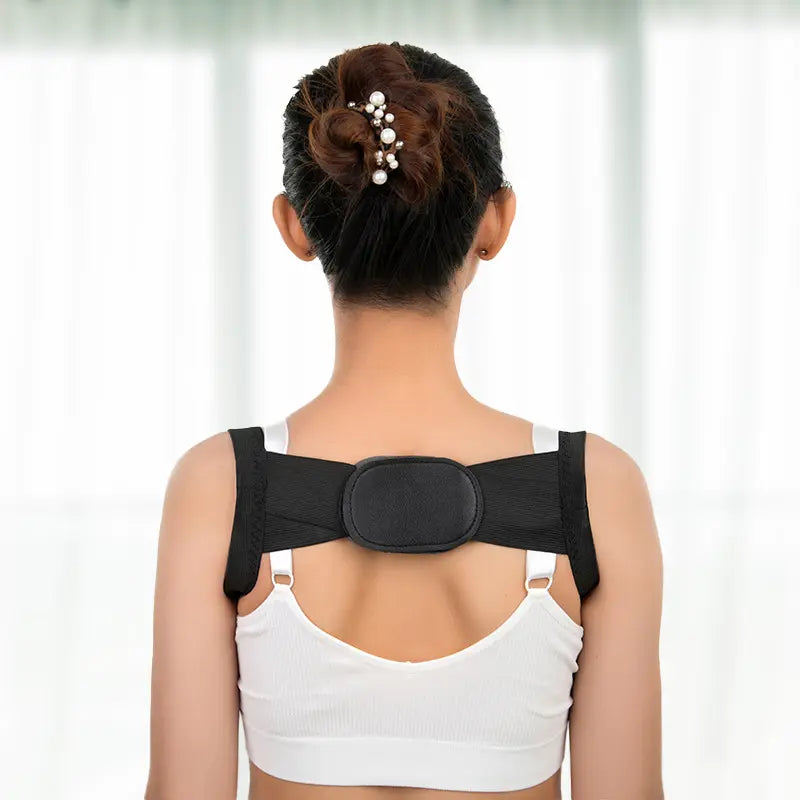 Correcteur de posture invisible, soutien lombaire sous les vêtements, correcteur de posture ajustable pour le soutien de la colonne vertébrale et des épaules
