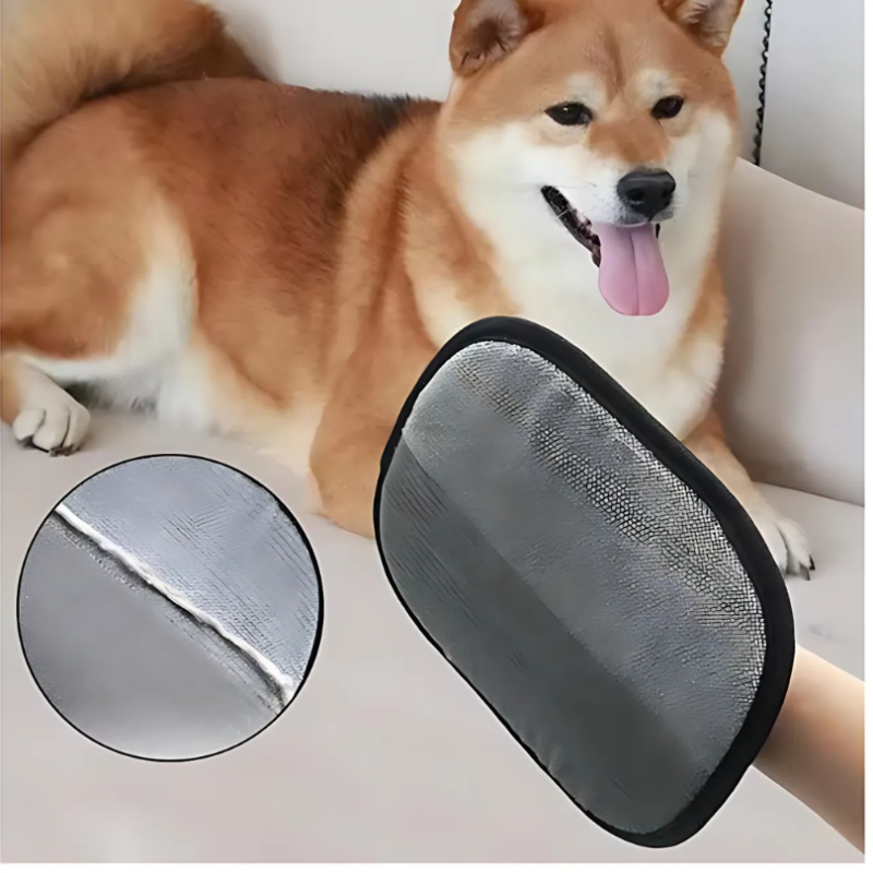DogCatFri™ Gants de Nettoyage 1+1 GRATUIT : Gants Électrostatiques pour Élimination des Cheveux d'Animaux