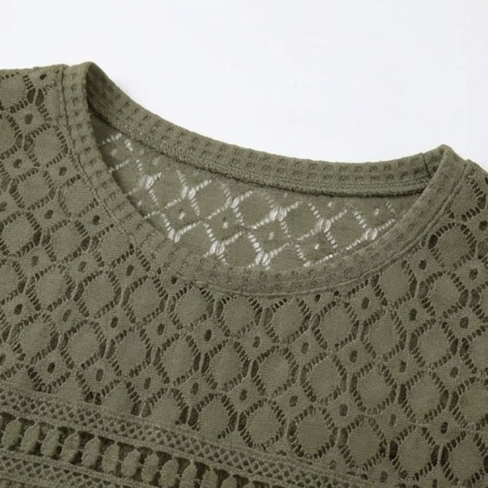 Lunavia – Haut en tricot aéré pour femmes