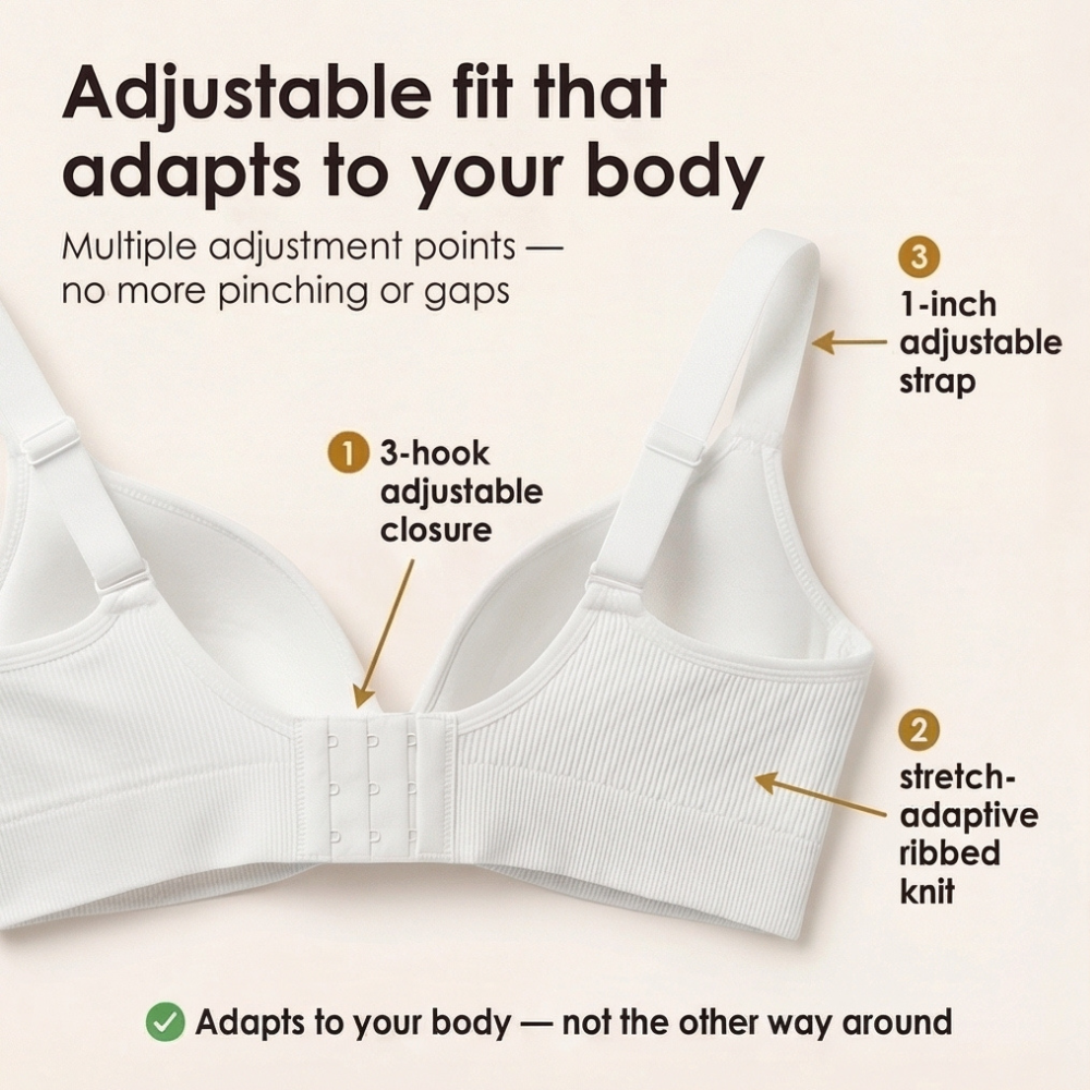 Veluna – Soutien-gorge sans fil 3D Lift pour un confort toute la journée