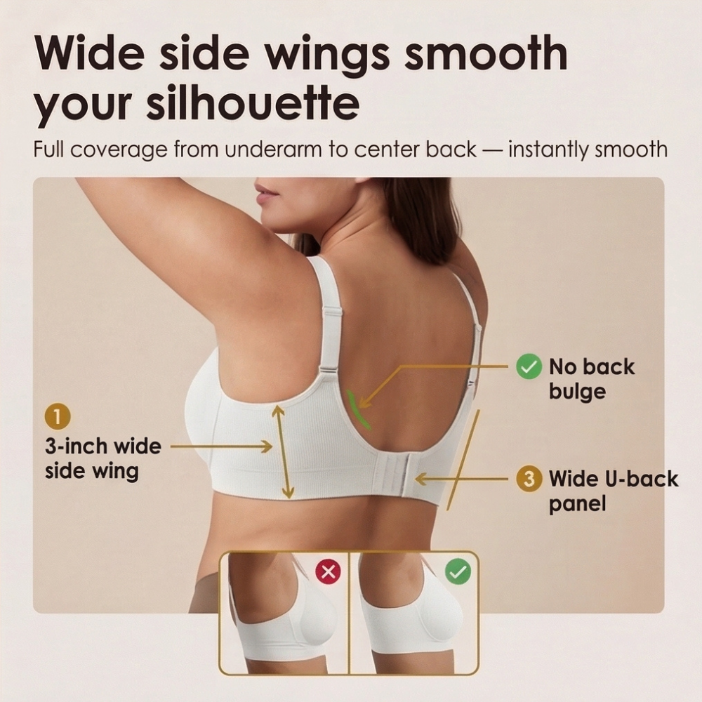 Veluna – Soutien-gorge sans fil 3D Lift pour un confort toute la journée